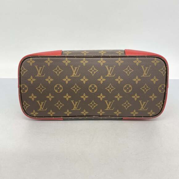 LOUIS VUITTON Brown Monogram Tote Bag - Picture 3 of 9